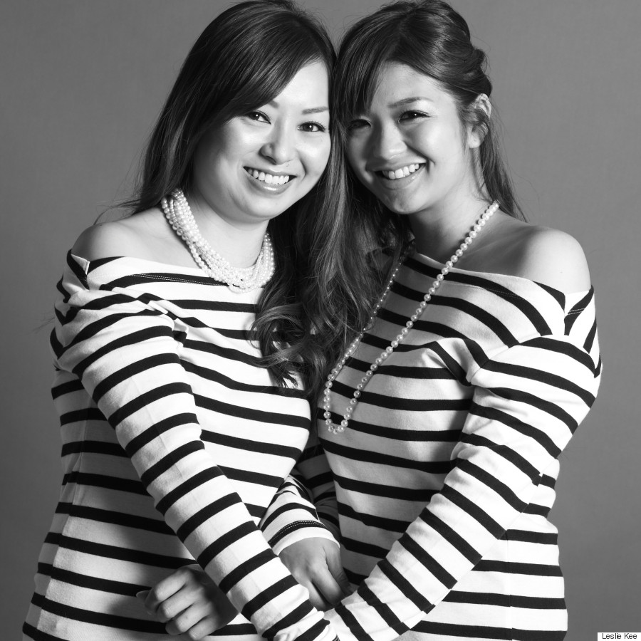 Natsumi Okata (right) and Asami Tsuchiya (left)