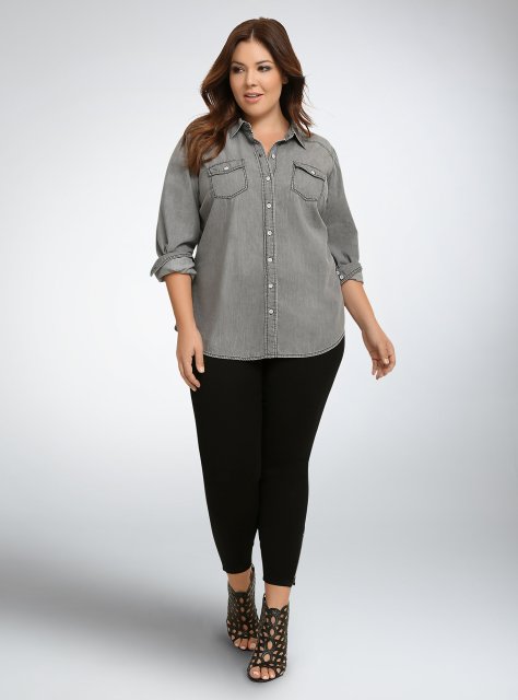 Torrid Denim Shirt