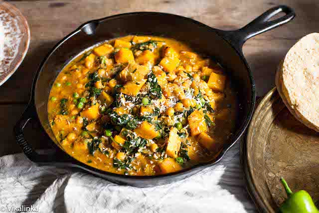 Chickpea and Butternut Squash Curry