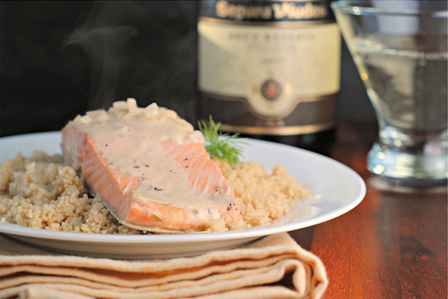 champagne-poached-salmon-with-champagne-cream-sauce