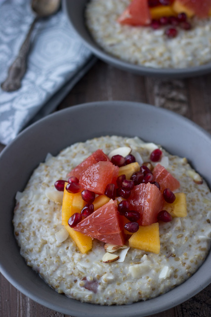 coconut-almond-steel-cut-oatmeal-winter-fruits