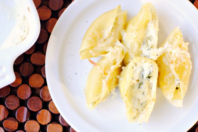 lemon-basil-ricotta-stuffed-shells-in-a-champagne-cream-sauce