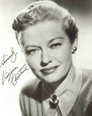 Actress Virginia Christine