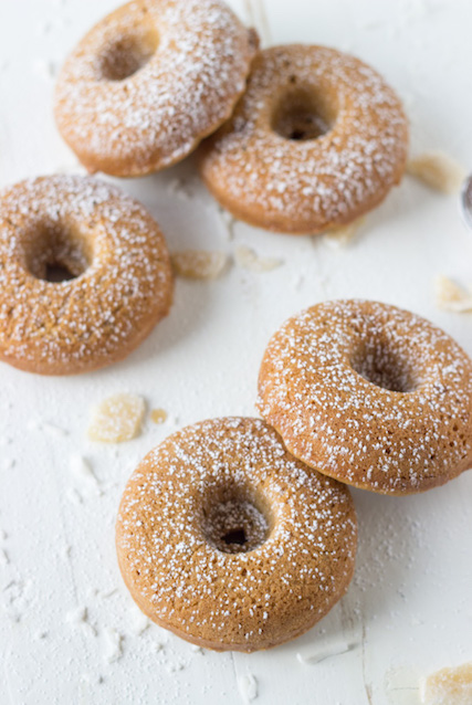 coconut-ginger-baked-donuts