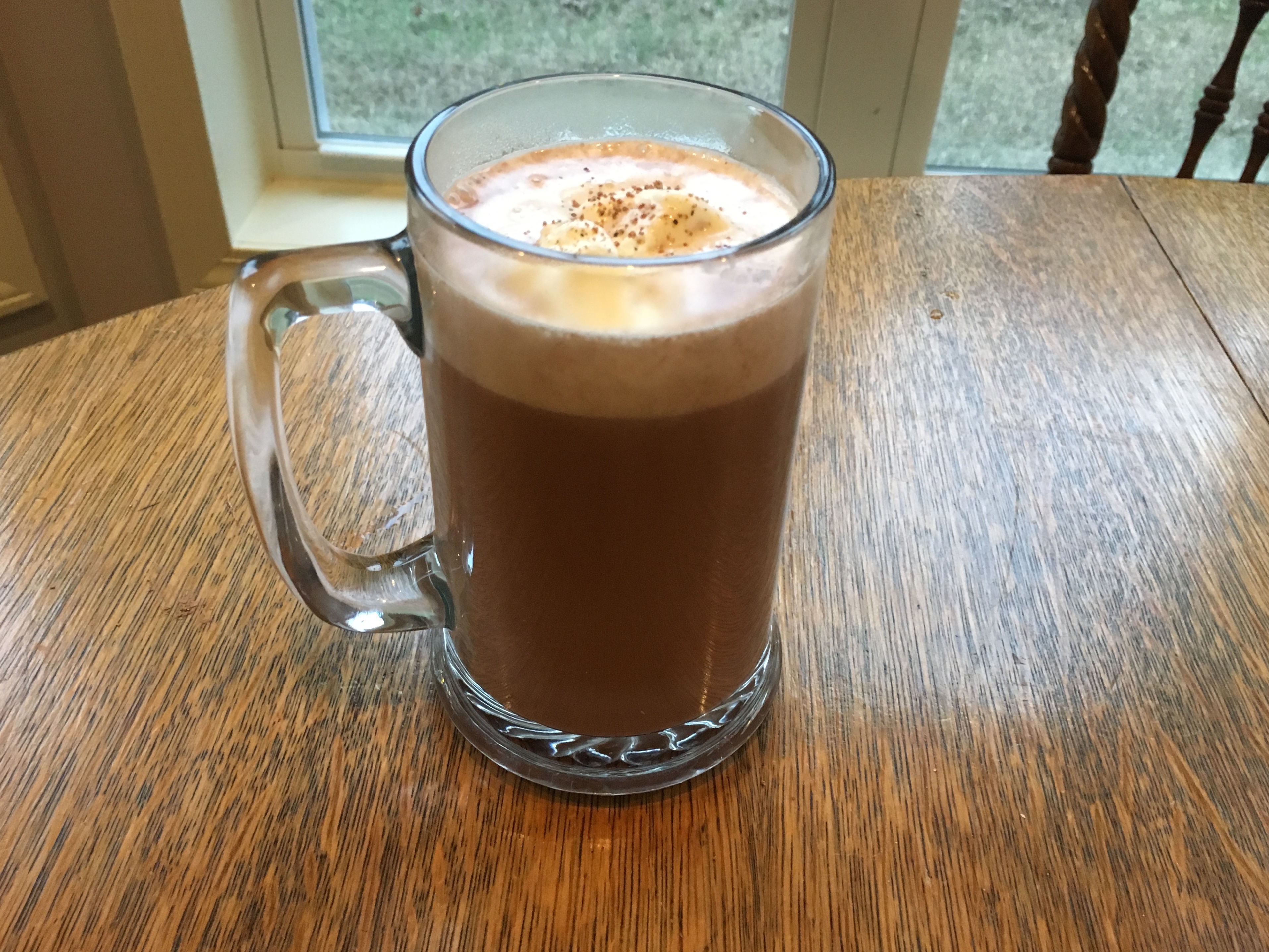 Liquor in the Chocolate: Red Wine Hot Chocolate