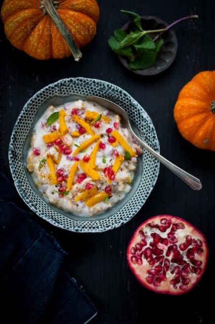 pumpkin-pomegranate-raita