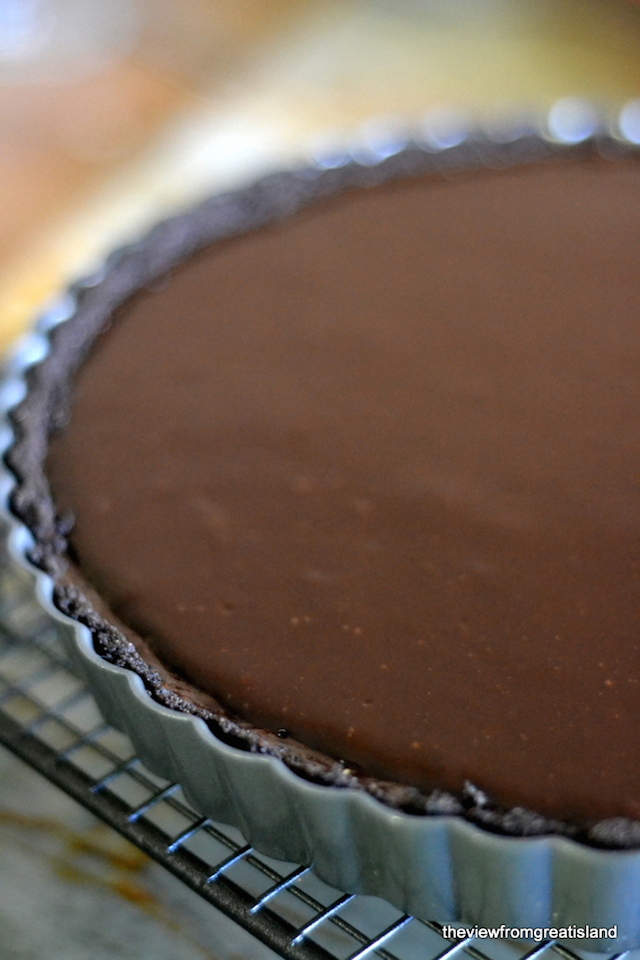 Espresso Ganache Tart