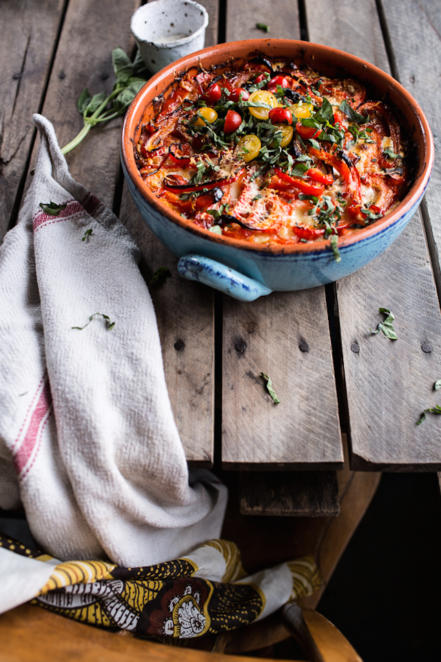 One-Pan Spring Tuscan Quinoa Bake