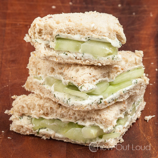 cucumber sandwiches