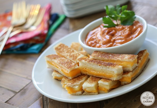 mini grilled cheese