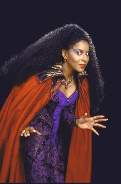 Actress Phylicia Rashad in a scene from the first replacement cast of the Broadway musical "Into the Woods".