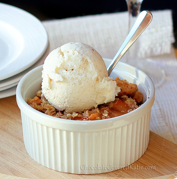 Healthy Apple Crumble