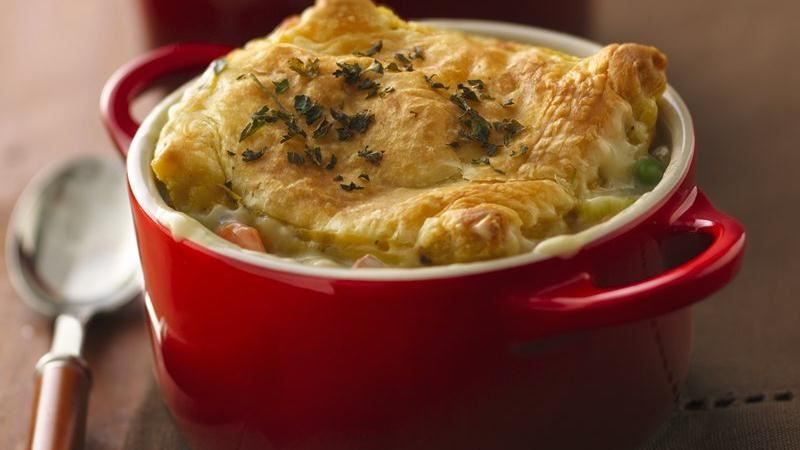 Individual Chicken Pot Pies