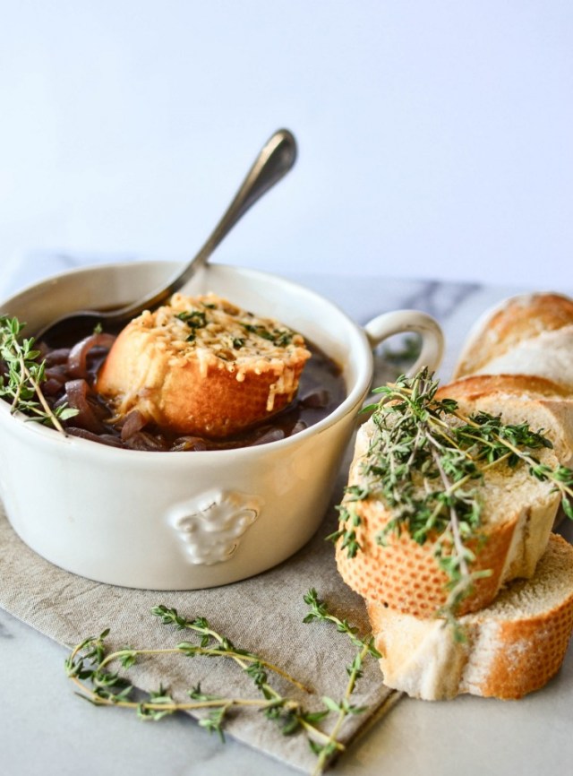 Single Lady French Onion Soup