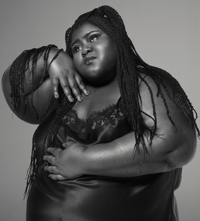 Gabourey Sidibe photographed by Inez van Lamsweerde & Vinoodh Matadin, V Magazine #100 Spring 2016 via femme queens