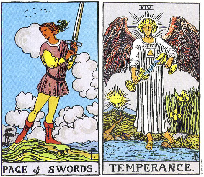 From the Rider-Waite-Smith Tarot