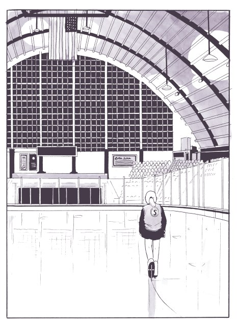 From Tillie Walden's upcoming memoir Spinning.