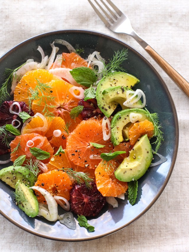 citrus fennel salad