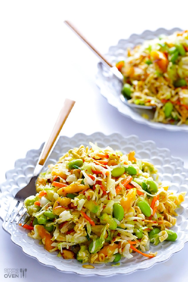 crunchy ramen noodle salad