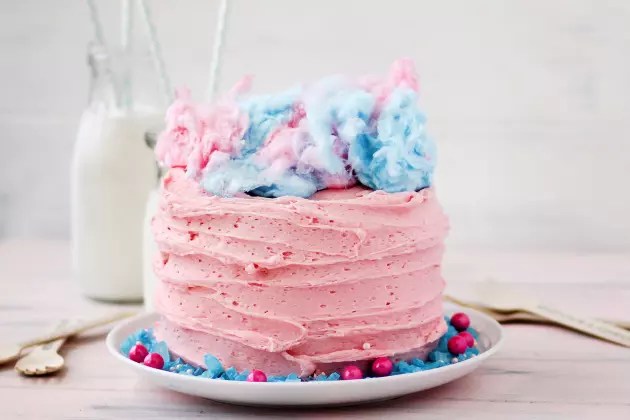 Cotton Candy Layer Cake