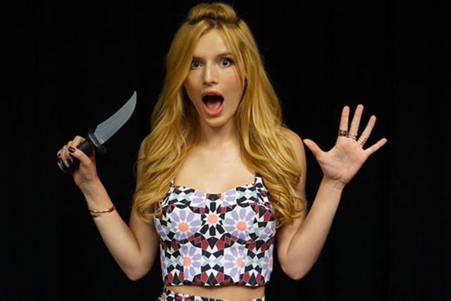 Thorne in a promotional image for Scream.