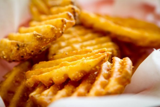 waffle fries - shutterstock_281630147