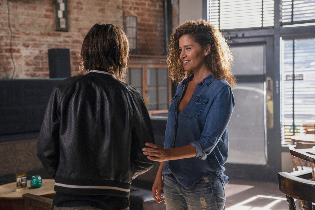 Mercedes Mason as "Lena" in The L Word: Generation Q