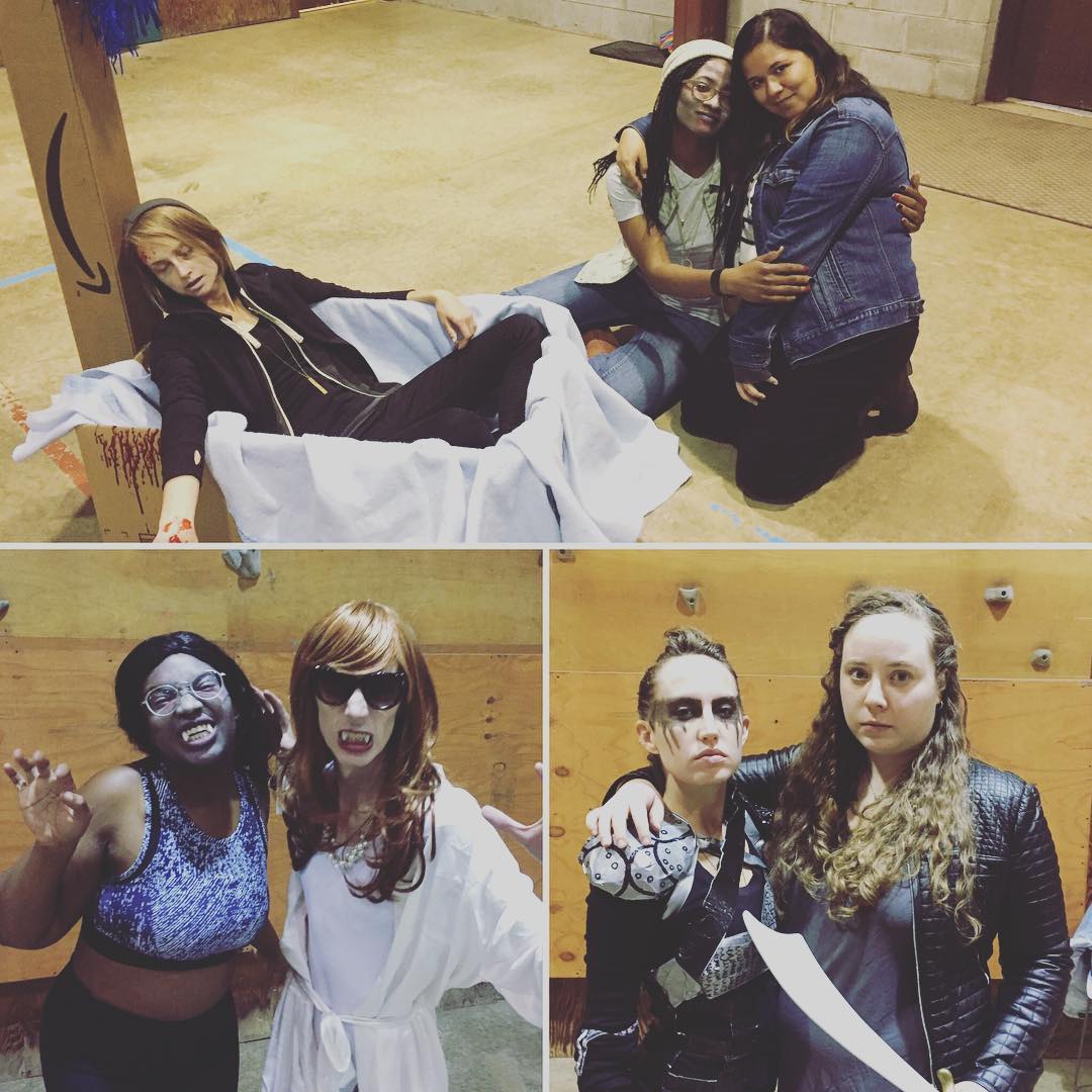 Dead Lesbian Haunted House, A-Camp 7.5