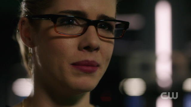 Felicity looks so sad.