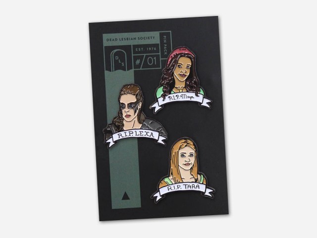 Dead Lesbian Society Pin Pack #01 : Maya, Lexa and Tara