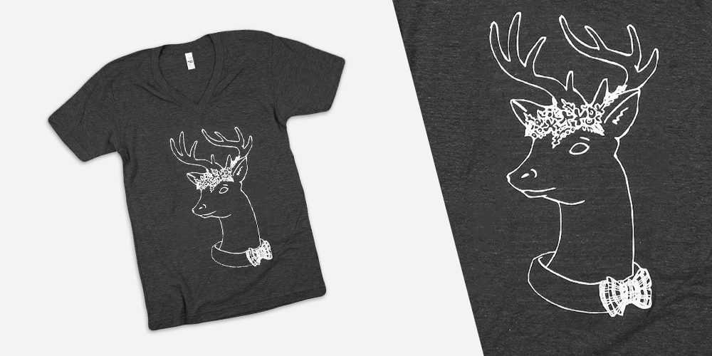 queer deer tee