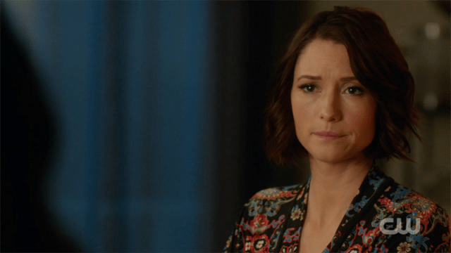 Alex looks worried about Maggie