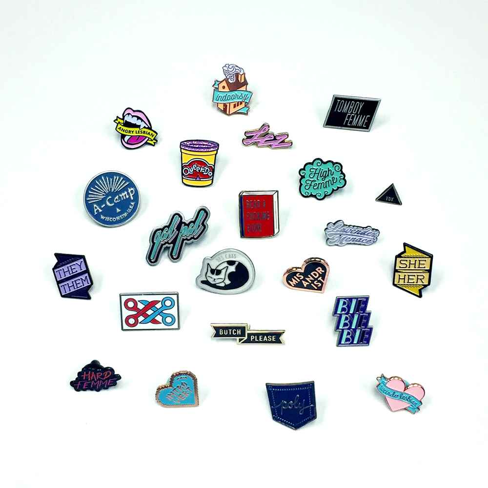 Entire Pin Collection for Autostraddle