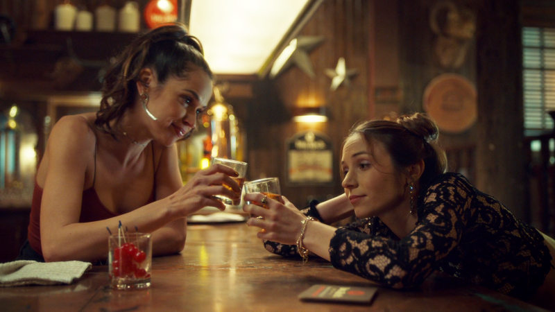 Rosita and Waverly toast