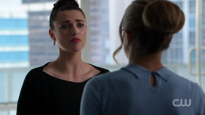 Lena pouts at Kara