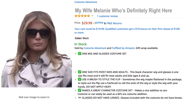 My Wife Melanie Who's Definitely Right Here