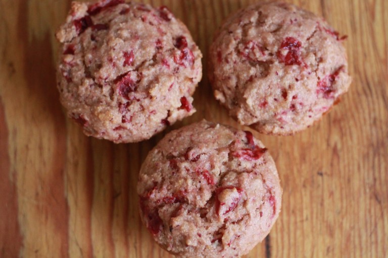Femme Brûlée: Vegan Cranberry Sauce Muffins