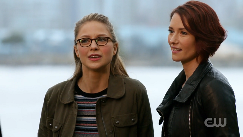 Alex and Kara say goodbye to their friends