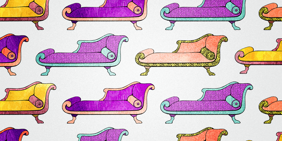 chaise lounge pattern