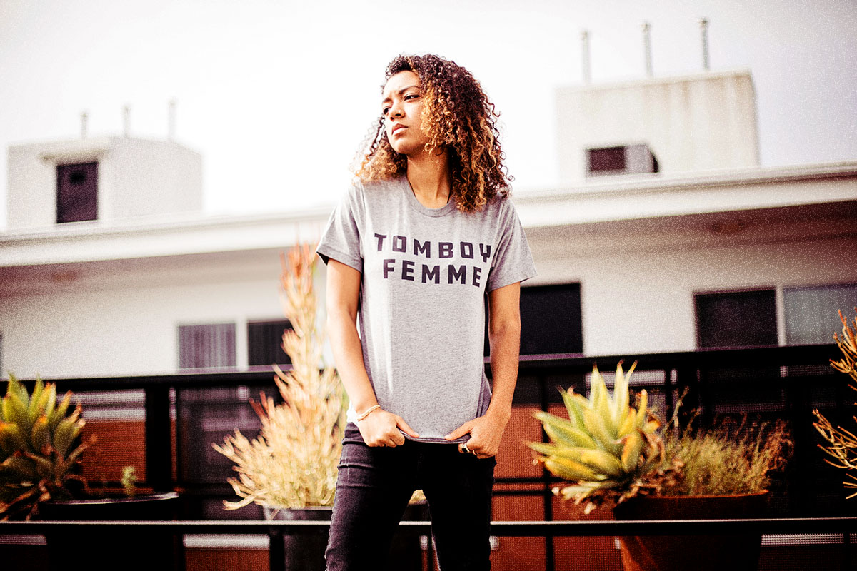 Autostraddle Merch Tomboy Femme Tee