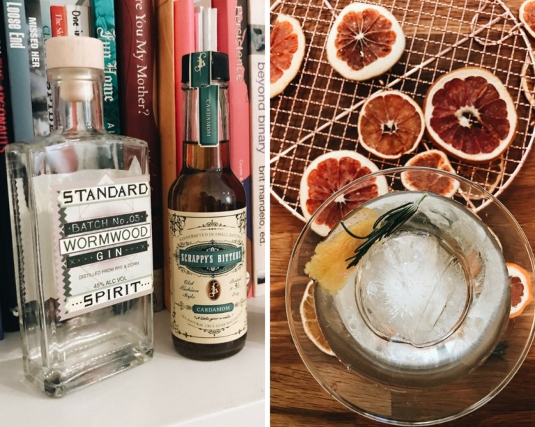 Liquor In The Winter: A Cardamom-Orange Martini