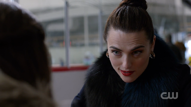 Lena smirks at Ruby