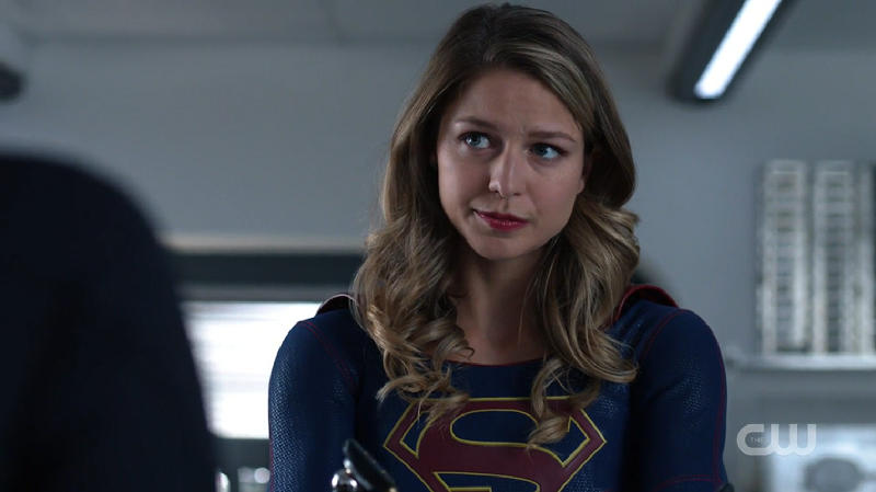 Kara looks conflicted