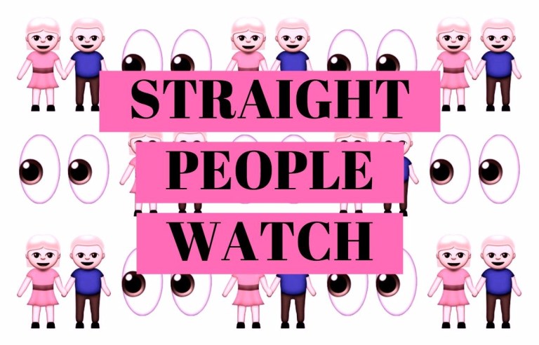 Straight People Watch: Spring 2K18