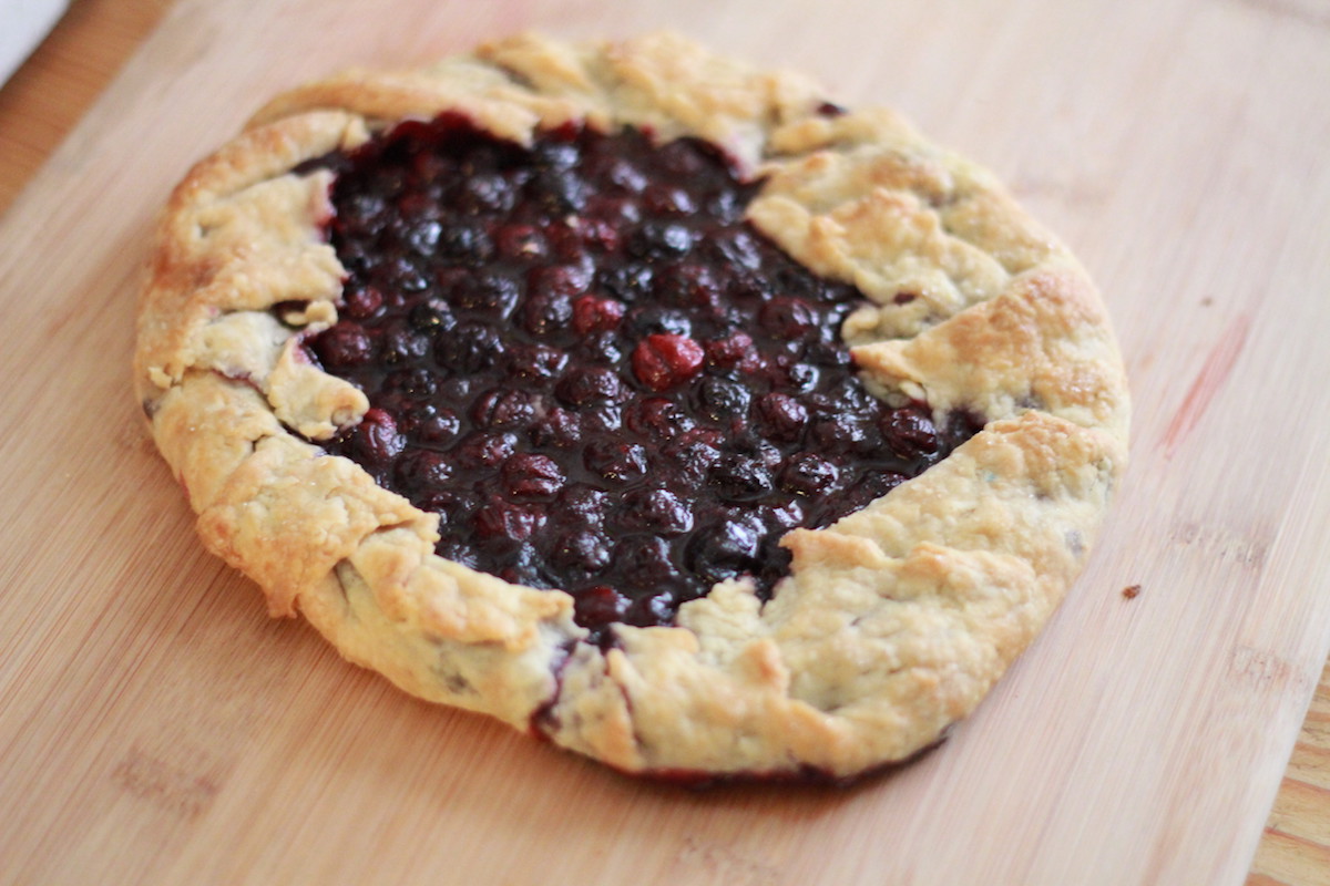Femme Brûleé: Blueberry Galette