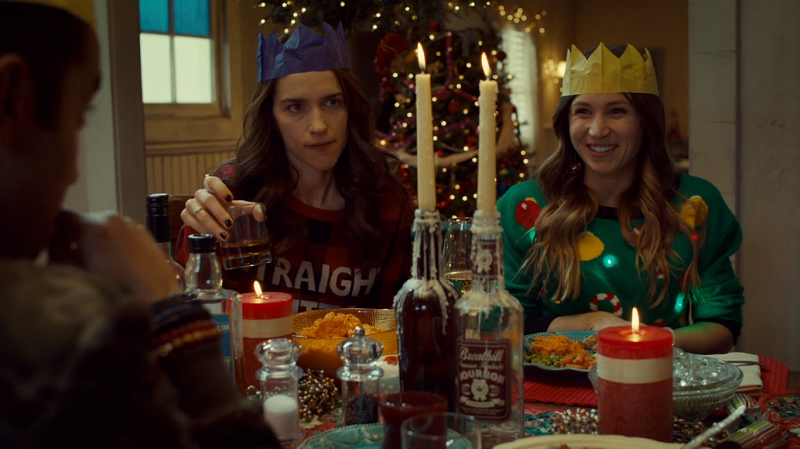 Waverly is so happy and is wearing a paper crown