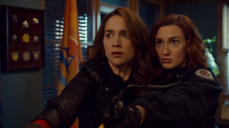 Wynonna and Haught don't look like they want to be Gnome Wives