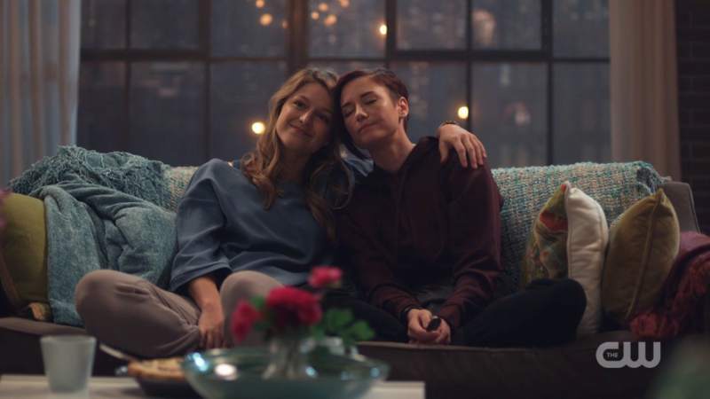 The Danvers sisters lean on each other, quite literally