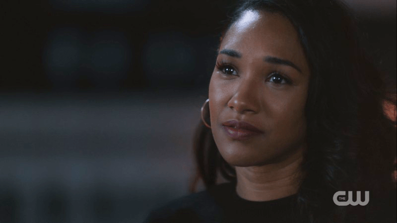 Iris sheds a single tear