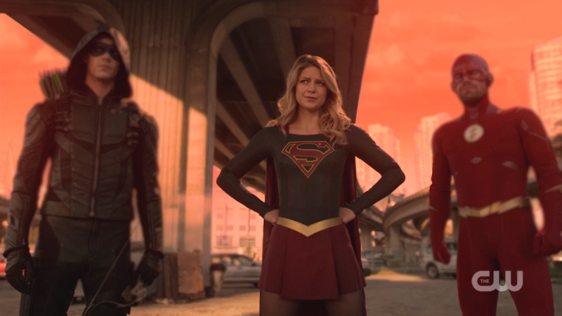 arrow, supergirl, flash